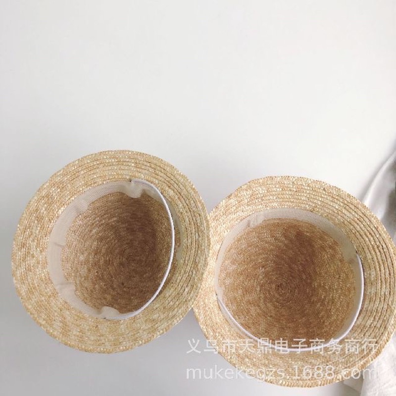 Nón cói vành đi biển cho bé 1-4 tuổi