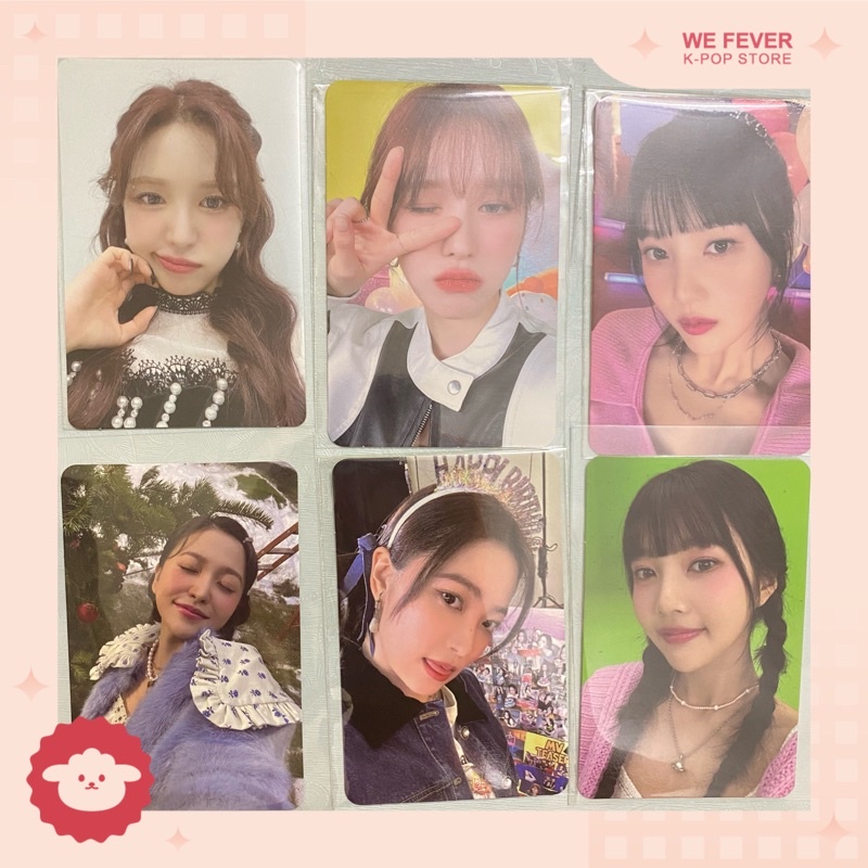 Lẻ thẻ bo góc "BIRTHDAY / SMCU PALACE” POB - card alb | RED VELVET | Của các web, lẻ card