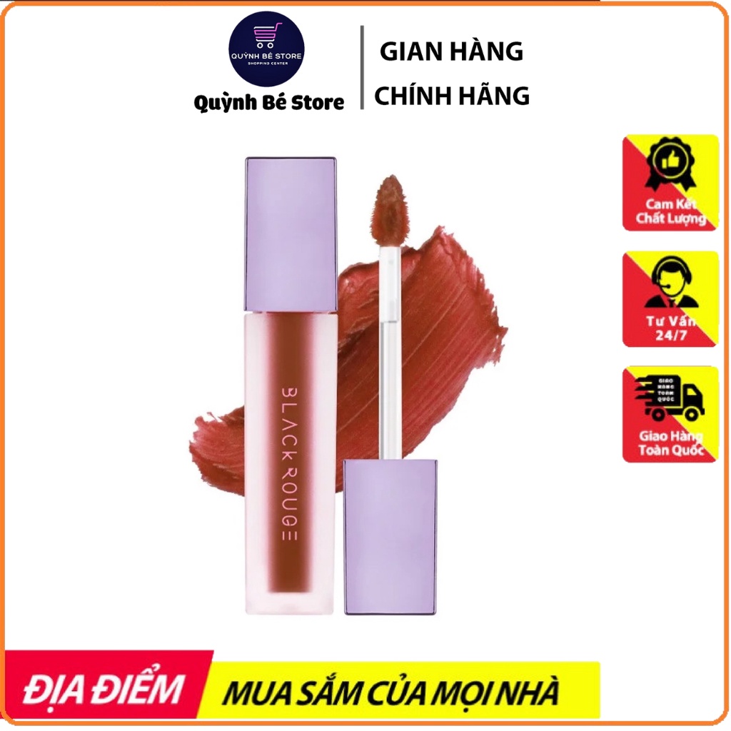 Son Kem Lì BlackRouge A12, Son Black Rouge Đỏ Nâu