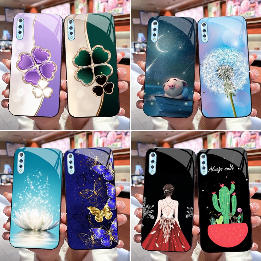Ốp Lưng VIVO S1 Mặt kính cường lực sáng bóng, cao cấp