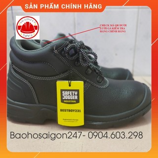 (CAM KẾT CHÍNH HÃNG) Giày bảo hộ lao động Safety Jogger Bestboy2 S3- chống Đinh, va đập và dập ngón, chống tĩnh điện