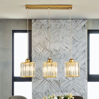 Đèn thả bộ 3 trang trí bàn ăn, quầy bar  (Tặng kèm bóng LED )