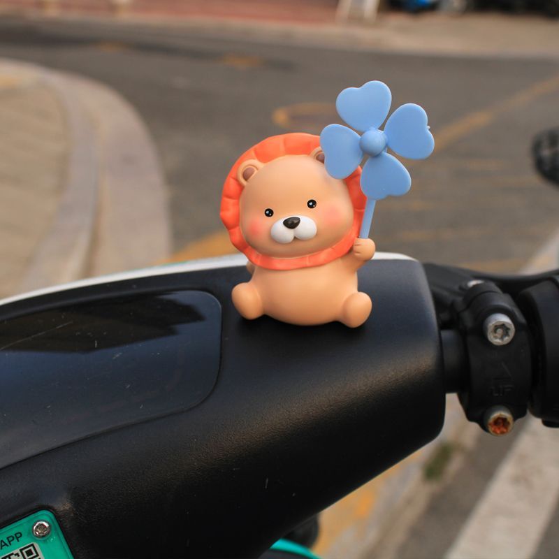 Chong Chóng Tre Dễ Thương Trang Trí Gương Chiếu Hậu Xe Hơi Xe Máy Dùng Trang Trí Gương Chiếu Hậu Xe Mô Tô