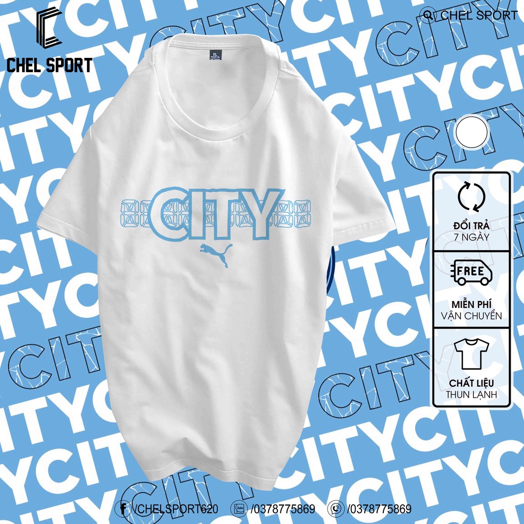 Áo thun cao cấp Man City M [ẢNH THẬT]