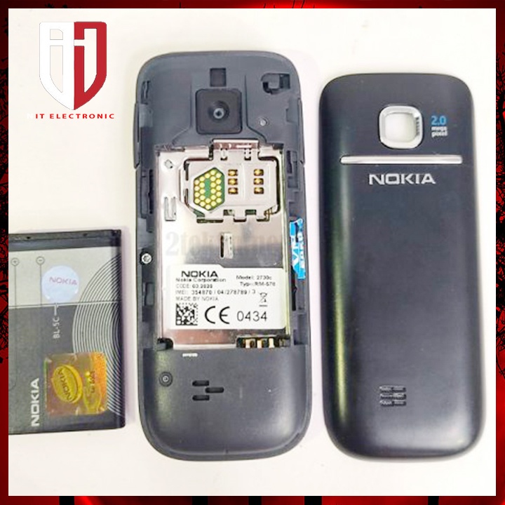Điện thoại cục gạch pin trâu Nokia 2730 ZIN chính hãng điện thoại phổ thông bàn phím số cho người già