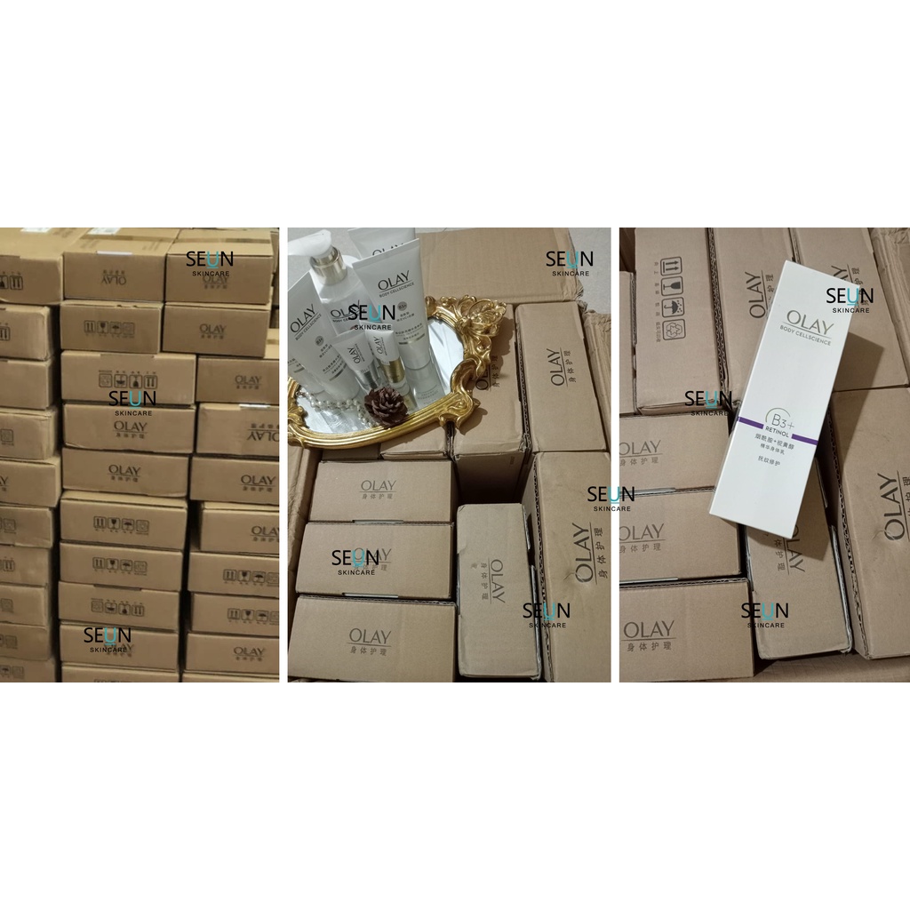 [𝗗𝘂̛𝗼̛̃𝗻𝗴 𝗧𝗿𝗮̆́𝗻𝗴 𝗕𝗼𝗱𝘆] Dưỡng thể Olay B3 + Retinol trắng sáng nhanh hiệu quả ngừa lão hóa 250ml Chính Hãng | BigBuy360 - bigbuy360.vn