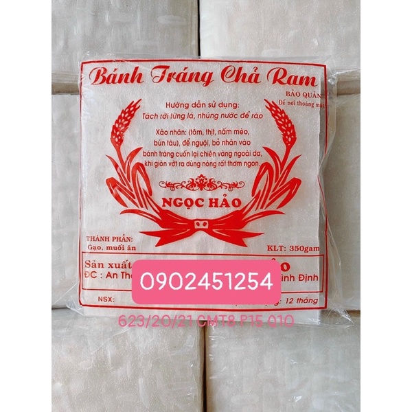 Bánh Tráng Gói Chả Ram Bình Định (Khoảng 80 miếng)