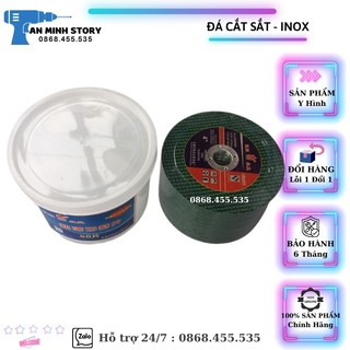 ĐÁ CẮT SẮT, INOX PHI 100 HỘP 50 VIÊN