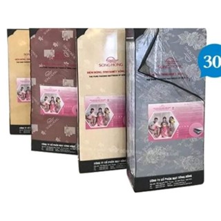 Đệm bông ép Sông Hồng vỏ bọc gấm chính hãng 100%