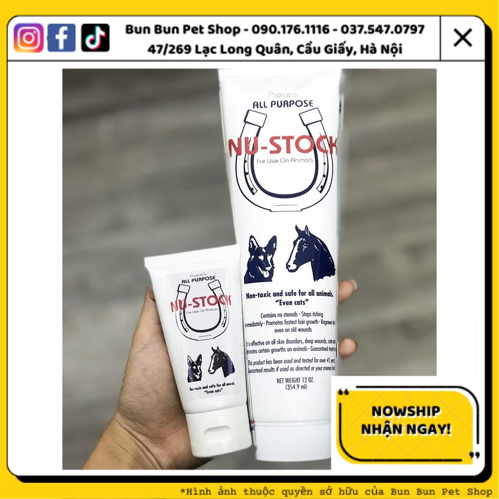 Kem bôi nấm ghẻ viêm da cho chó mèo Nustock nhập Mỹ