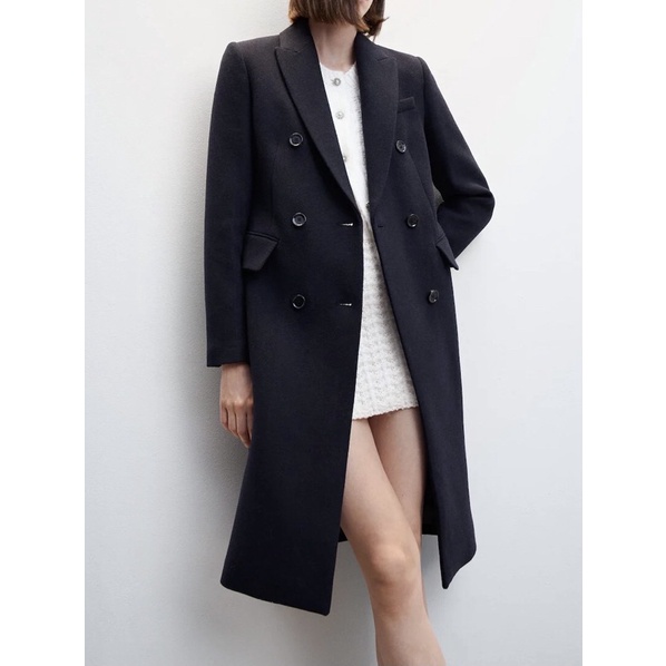 Áo cardigan trắng MANGO AUTH new tag S