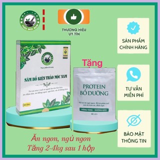 Sâm bổ kiện thảo mộc nam. mẫu mới tặng protein