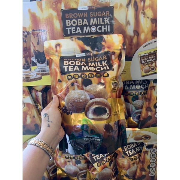 BROWN SUGAR BOBA MILK TEA MOCHI BÁNH MOCHI TRÀ SỮA TRÂN CHÂU ĐƯỜNG ĐEN- TÚI 700G