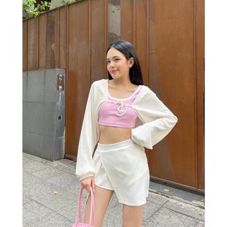 Chân váy ngắn xẻ tà MONÁ - MANDA