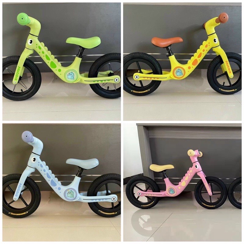 Xe chòi chân cho bé từ 2 - 6 tuổi, Xe chòi chân thăng bằng 2 bánh khủng long cao cấp