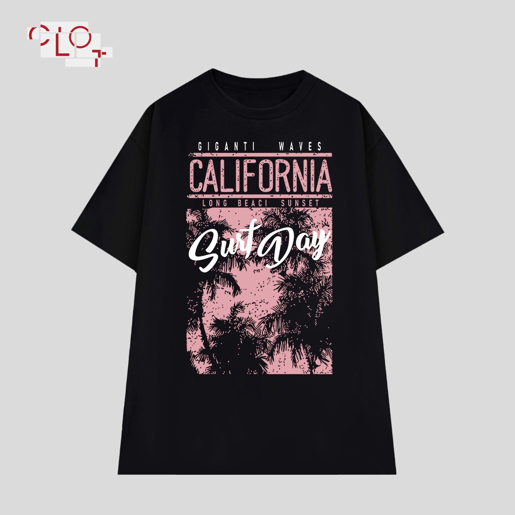 CLOT local brand Áo thun thể thao oversize thời trang nữ vintage Nâu xám ulzzang 100%cotton