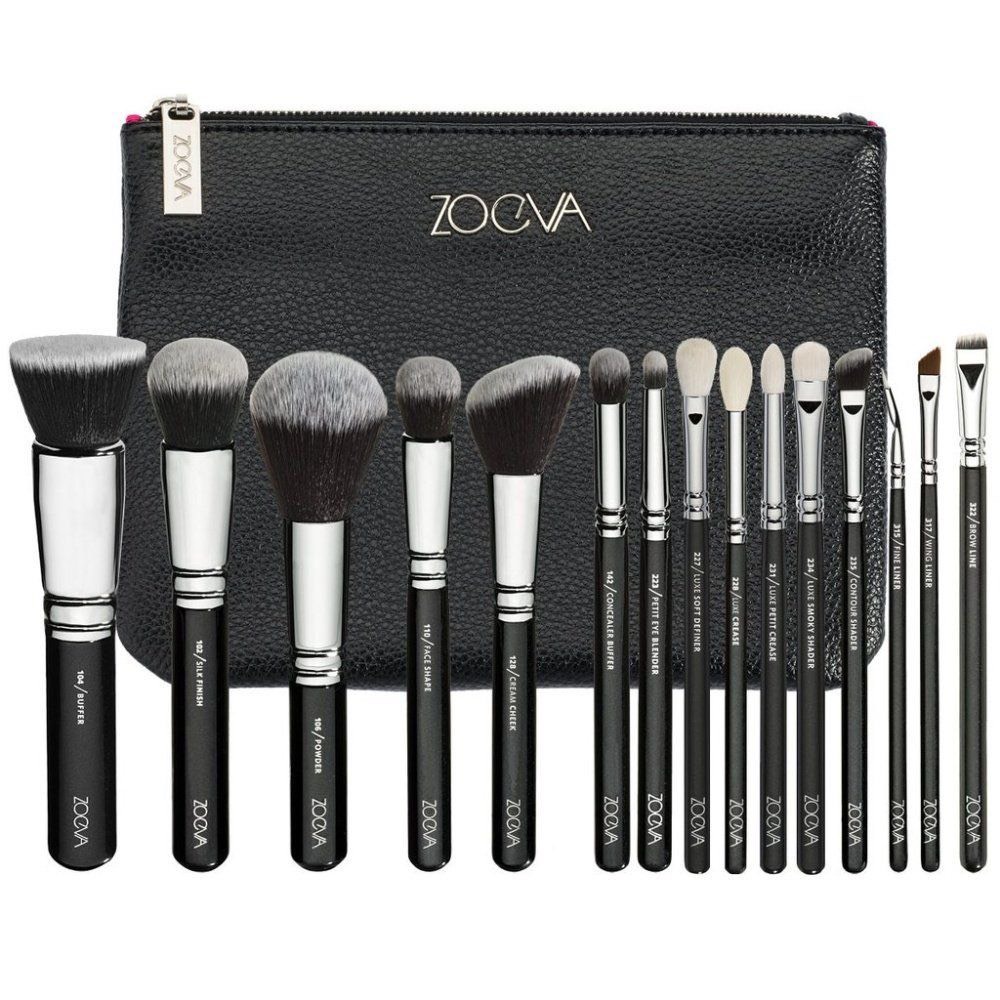 Bộ cọ trang điểm make up chuyên nghiệp ZOEVA Complete Brush Set 15 Cây