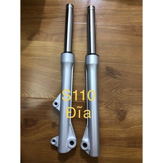 Phuộc giảm sóc trước Đùm/Đĩa xe S110/RSX110/RSXFi/Blade110/FU125 màu Bạc....