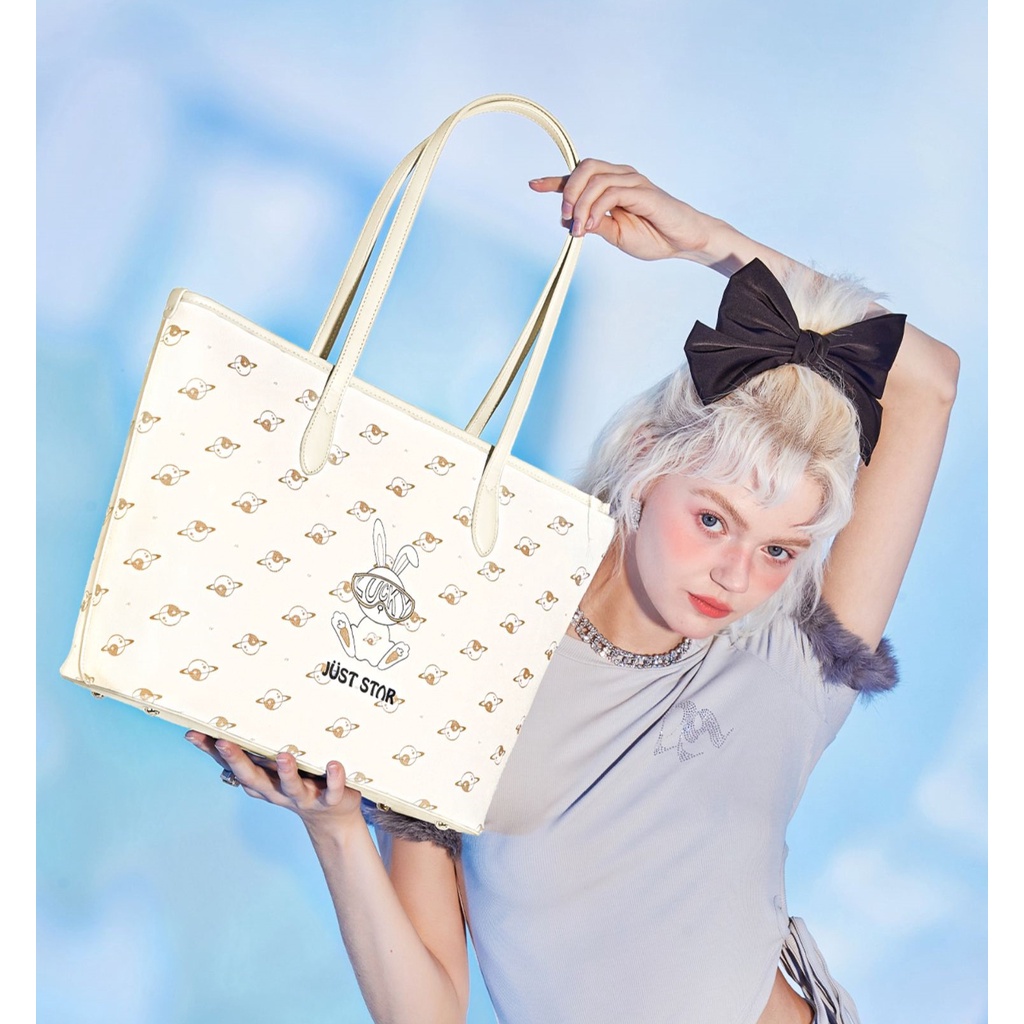 Túi Tote Bag nữ thời trang Just Star ViAnh Store size to đi làm đi học đi chơi 172986