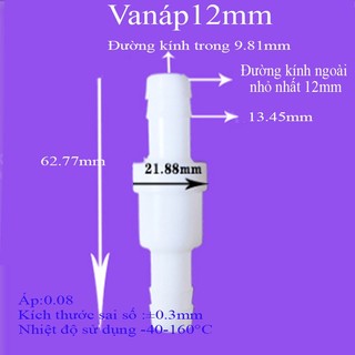 Van Nước Một Chiều Cho Ống Mềm (Có ÁP Suất)
