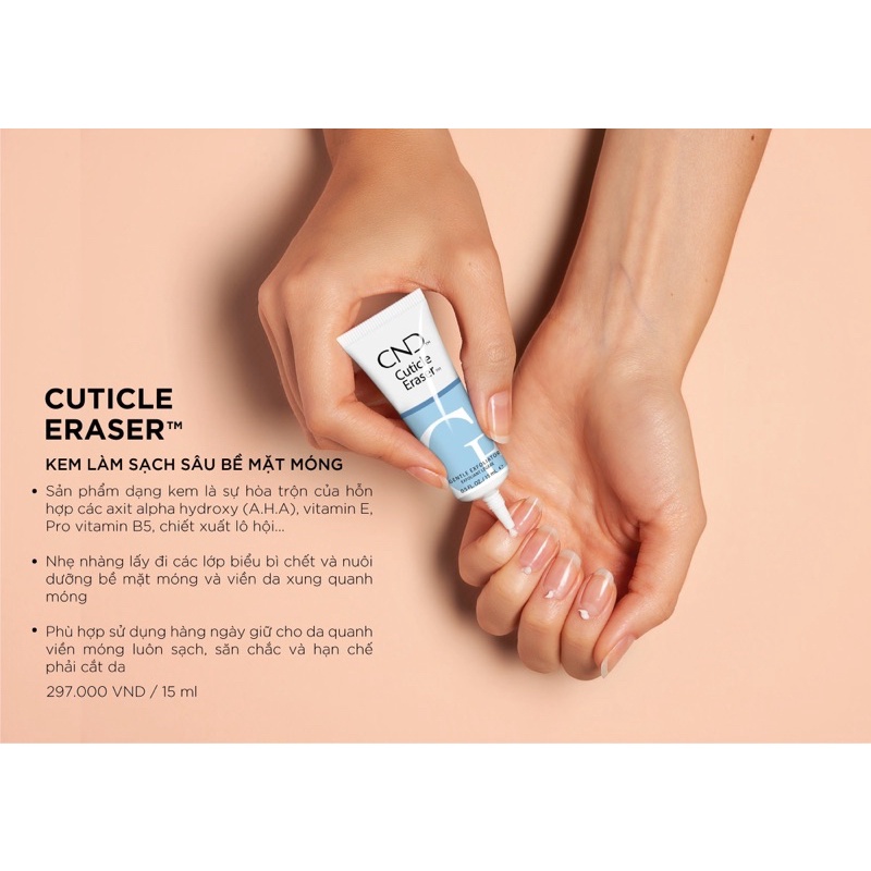 Dưỡng viền móng Cuticle Eraser CND