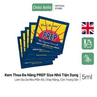 Kem Thoa Đa Năng PREP Làm Dịu Vết Côn Trùng Cắn Cạo Râu Không Chứa Paraben An Toàn Cho Da 5ml (Gói)