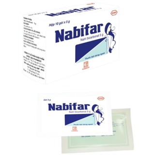 Bột vệ sinh phụ nữ Nabifar  (H/10gói)