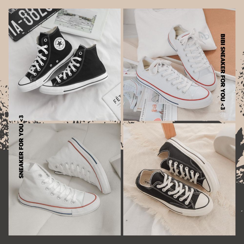 Giày Converse_Cổ Cao Nam Nữ, Giày CV 1970s Cổ Cao Hàng Đẹp Thời Trang Full Box Bill - BIIBSNEAKER