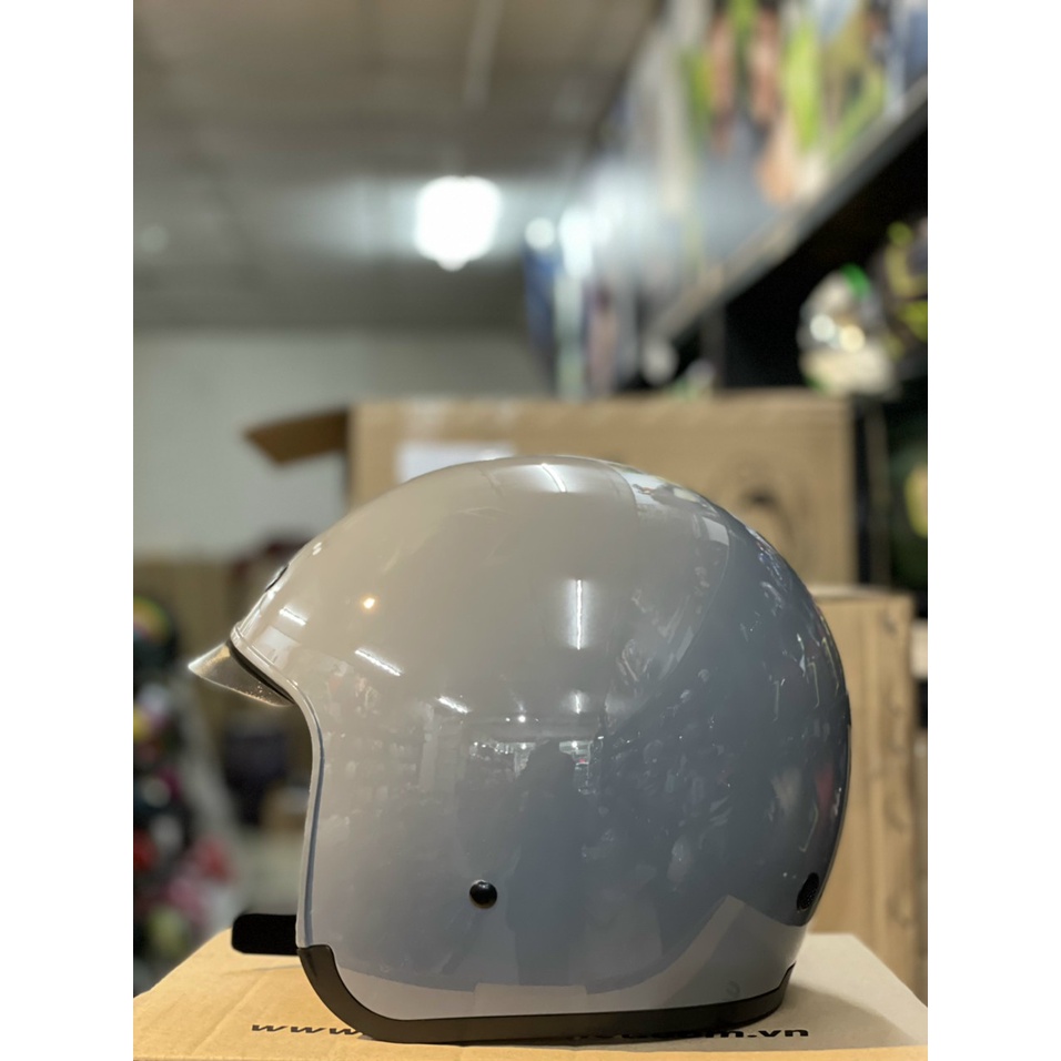 Nón bảo hiểm 3/4 kính âm 139 royal bảo hành 12 tháng tặng túi đựng nón