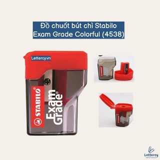 Đồ gọt bút chì stabilo exam grade 4538 chính hãng - chuốt chì stabilo siêu bền đủ màu