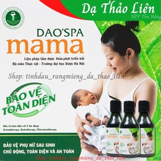 Nước thảo dược xông tắm Dao'spamama - dùng cho mẹ sau sinh - nước tắm người Dao Đỏ
