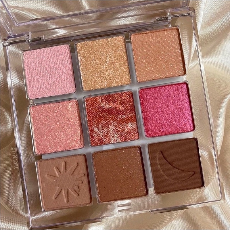 AUTH - SALE OFF PHẤN MẮT COLOURPOP 9 Ô MỚI VỎ TRONG SUỐT