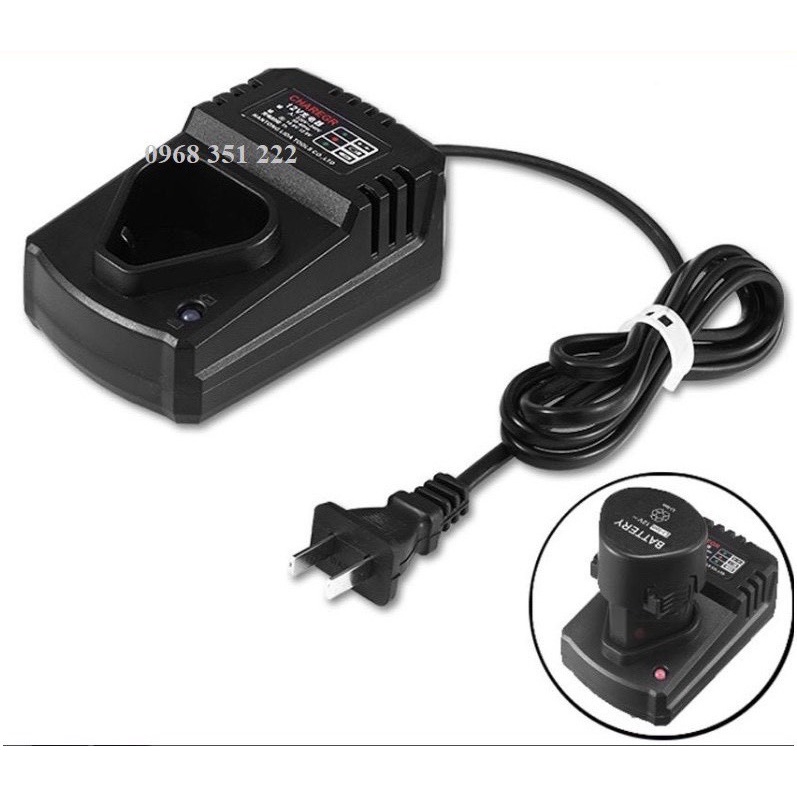 Sạc Đế Sạc Cốc Pin 12V Máy Khoan Pin - cốc sạc khoan pin 12 mkt