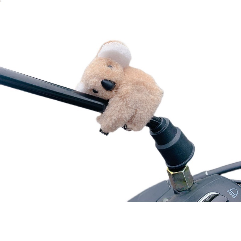 Búp Bê Gấu Koala Hoạt Hình Nhồi Bông Gắn Gương Chiếu Hậu Trang Trí Xe Mô Tô
