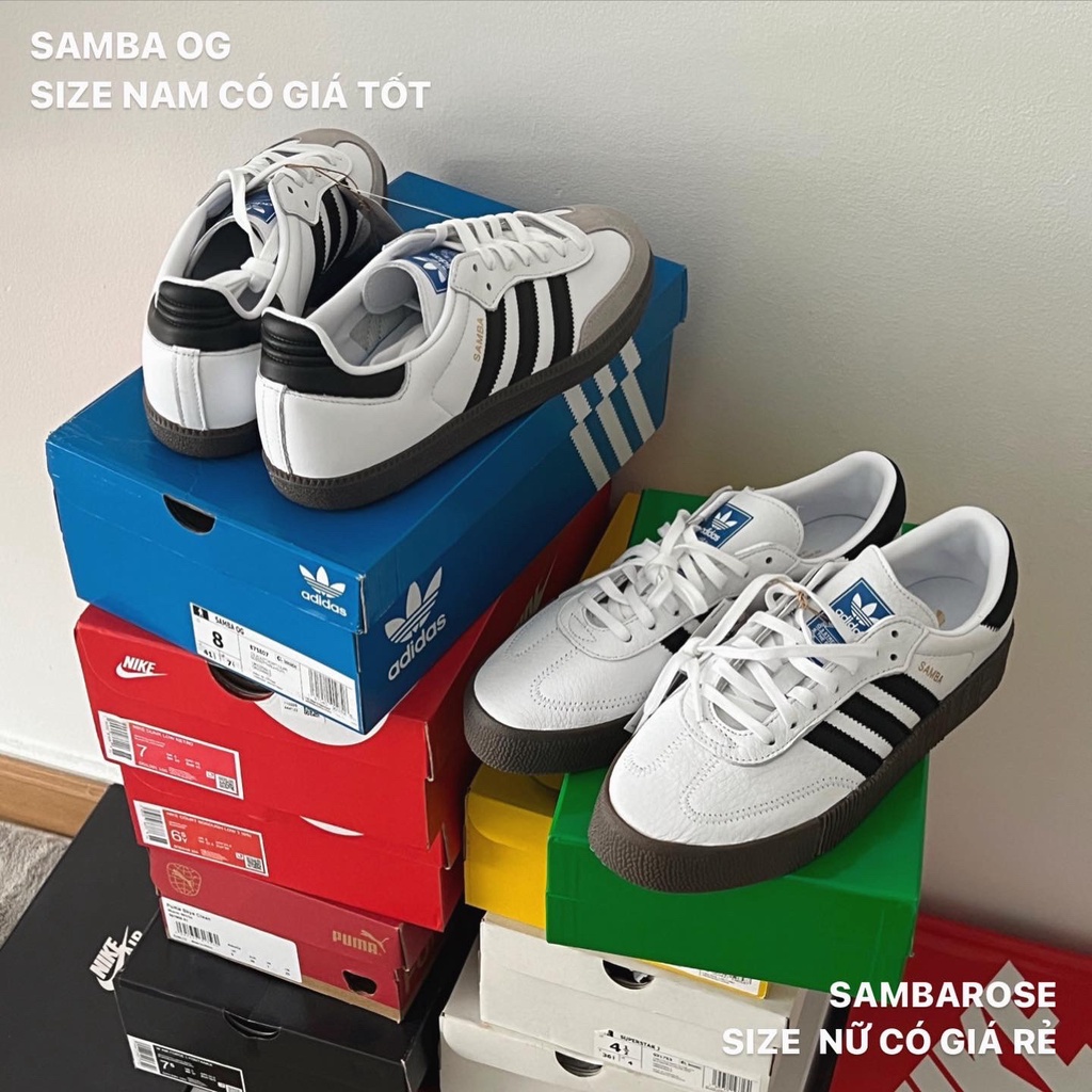 Giày Adidas Samba OG B75806 B75807  Chính Hãng Đủ Bill Us