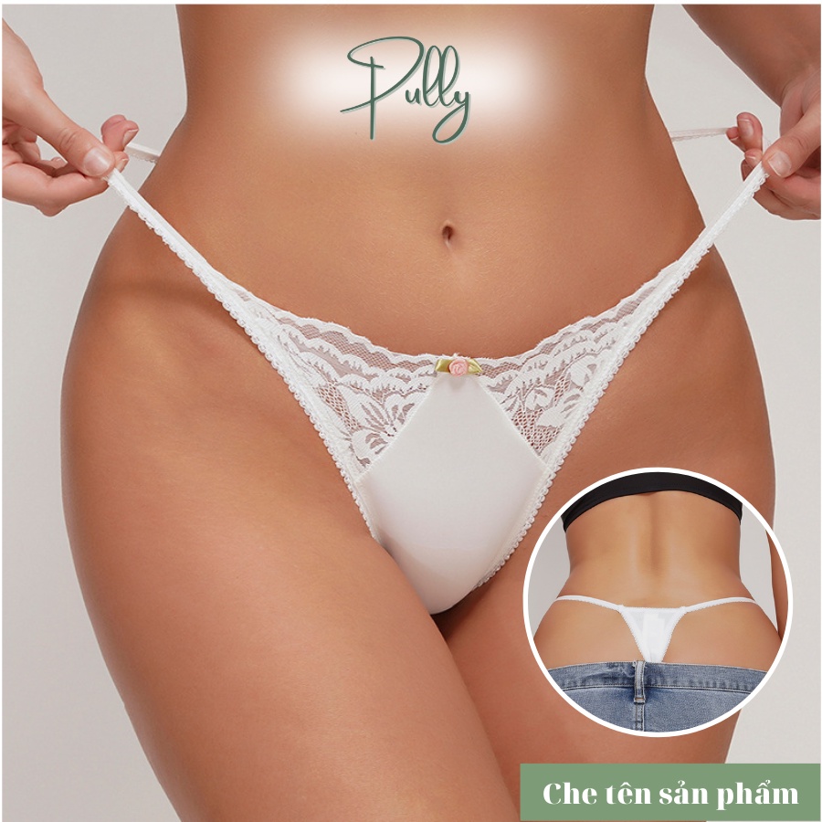 Quần lót lọt khe nữ dây hông sexy gợi cảm cao cấp size S/M - PULLY SHOP LK36