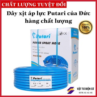 Dây xịt áp lực putari đức 50m có bố 8 lớp phi 8.5