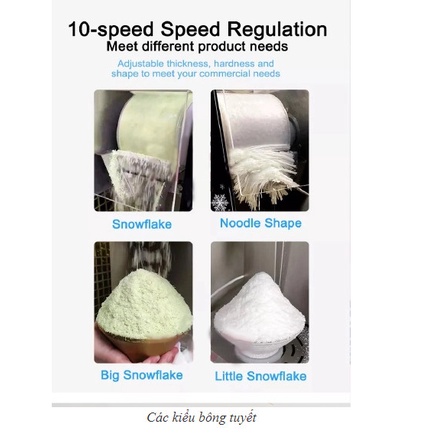 MÁY LÀM KEM BINGSU TẠO NHIỀU KIỂU