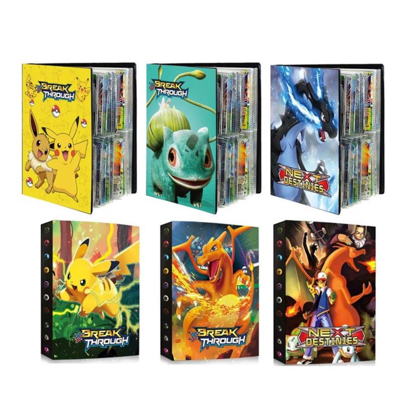 Album đựng Bộ Sưu tập Thẻ bài Pokemon có 30 trang (120 khe cắm)