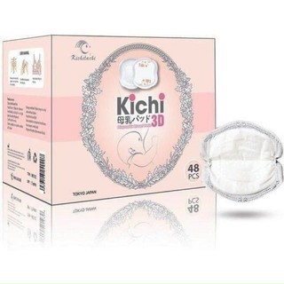 Miếng lót thấm sữa kichilachi, hộp 48/108 miếng thấm sữa siêu thấm hút chính hãng