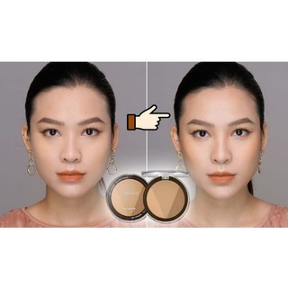 {CÓ BILL} Phấn Tạo Khối PERIPERA Ink V-Shading 9.5g