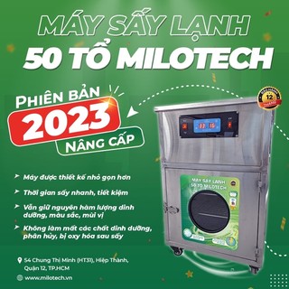 Máy sấy yến lạnh Milotech 50/60 tổ - Máy sấy yến chuyên nghiệp Milotech.