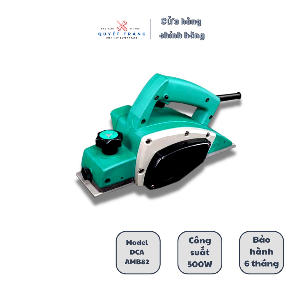 Máy Bào Gỗ Cầm Tay DCA AMB82 500W Bảo Hành 6 Tháng