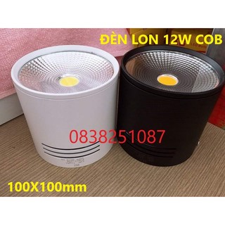 Đèn led lon nổi 12w cob