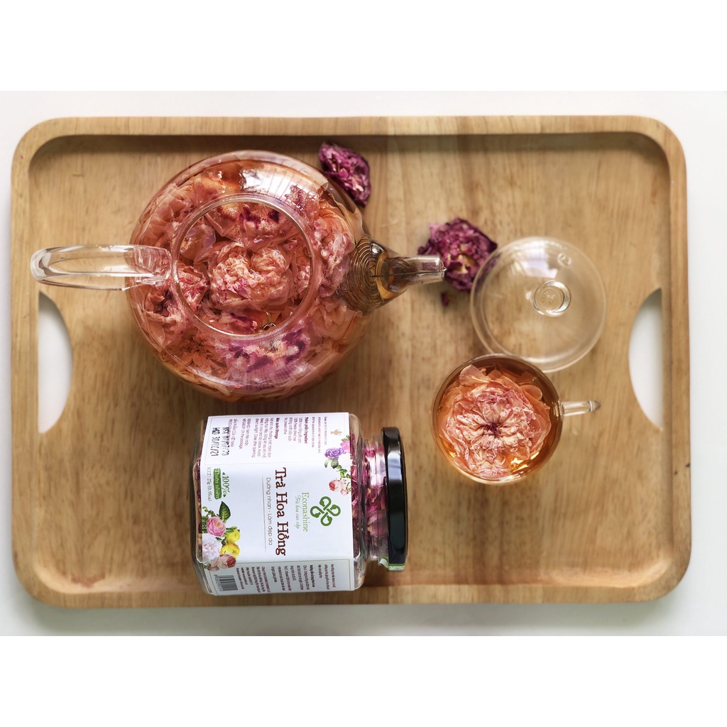 Trà Hoa Hồng Econashine - Xanhsam Organic