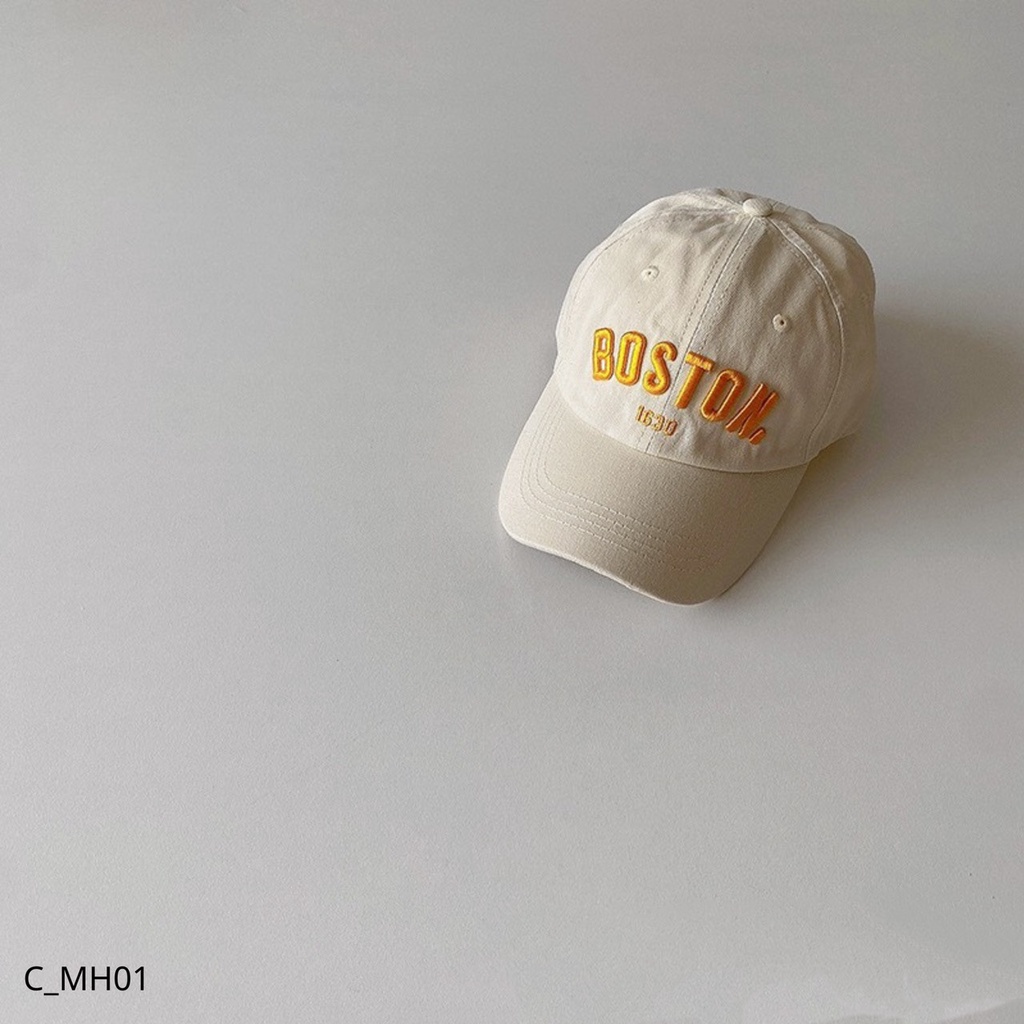 Mũ lưỡi trai cho bé EMBES KIDS , nón cho bé trai 2 đến 7 tuổi