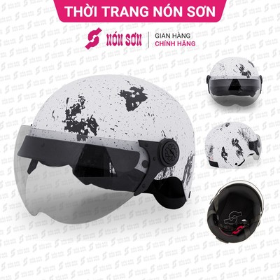 ƯU ĐÃI - Mũ bảo hiểm có kính NÓN SƠN chính hãng SKP-TR066