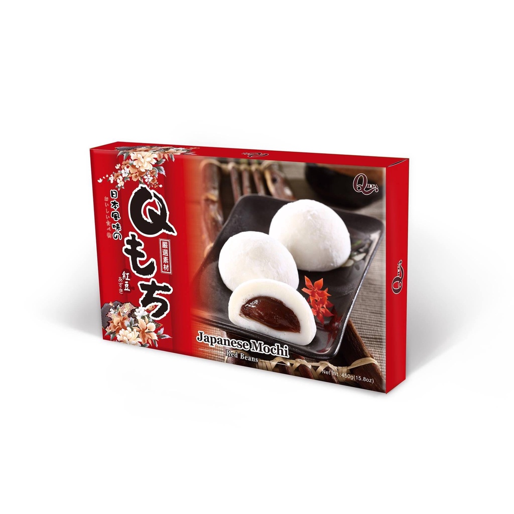 Bánh Mochi Đài Loan 210g Trà Xanh/ Đậu đỏ/ Mè đen/ Khoai môn / Đậu phộng/ Trà sữa trân châu - Japane