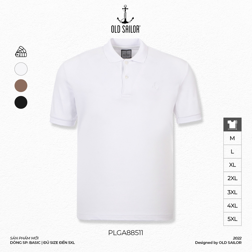 Áo Polo Nam OLD SAILOR Chất Liệu Cotton Mềm Mại Thoáng Mát Big Size