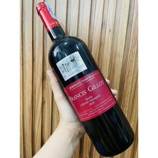 Vang pháp francis gillot merlot cabernet 13,5%